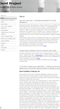 Mobile Screenshot of joint-project.org